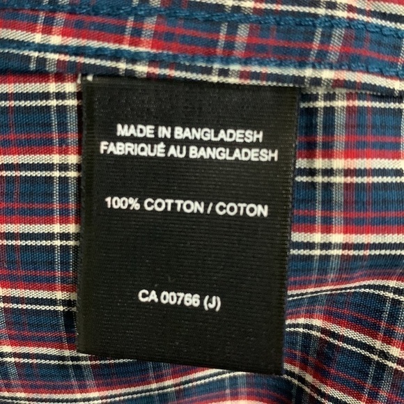 Daniel Hechter Plaid Long Sleeve Modern Fit Shirt No Iron Size M NWT - Picture 8 of 12